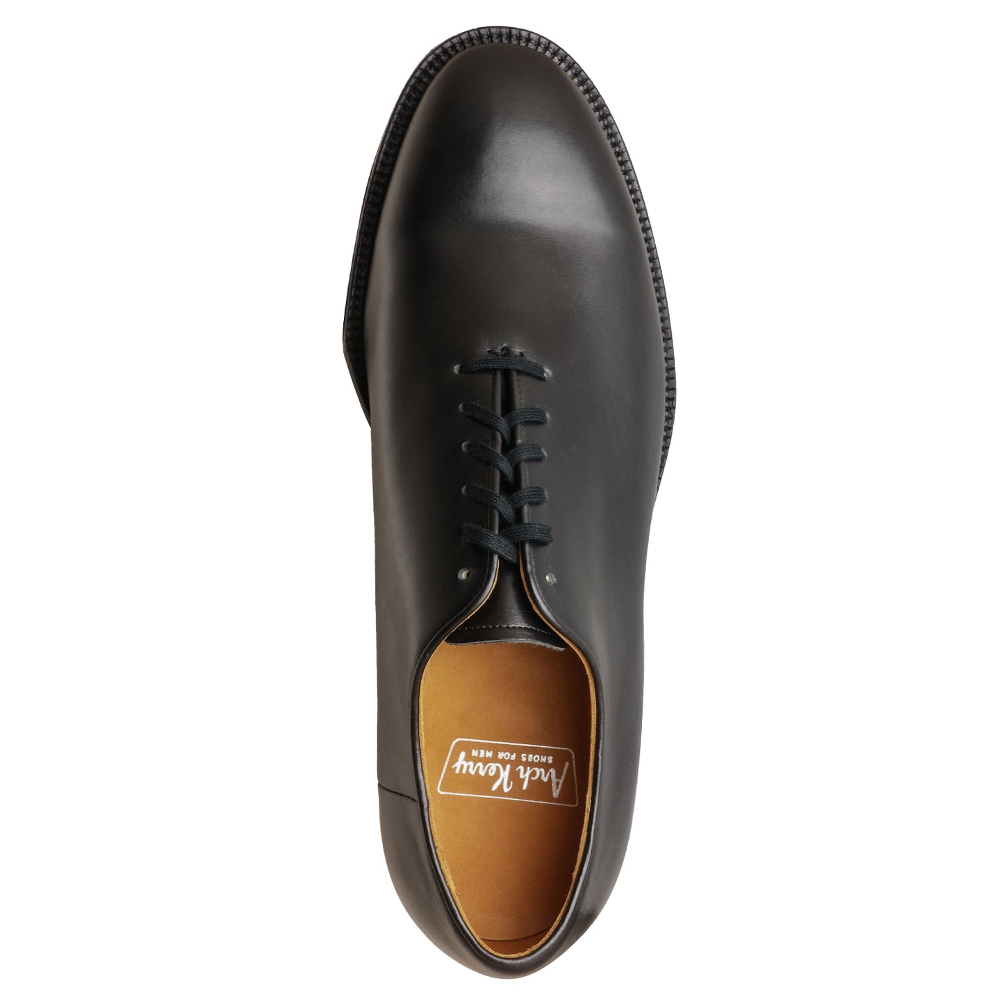 32351 / Wholecut Oxford Black Calf