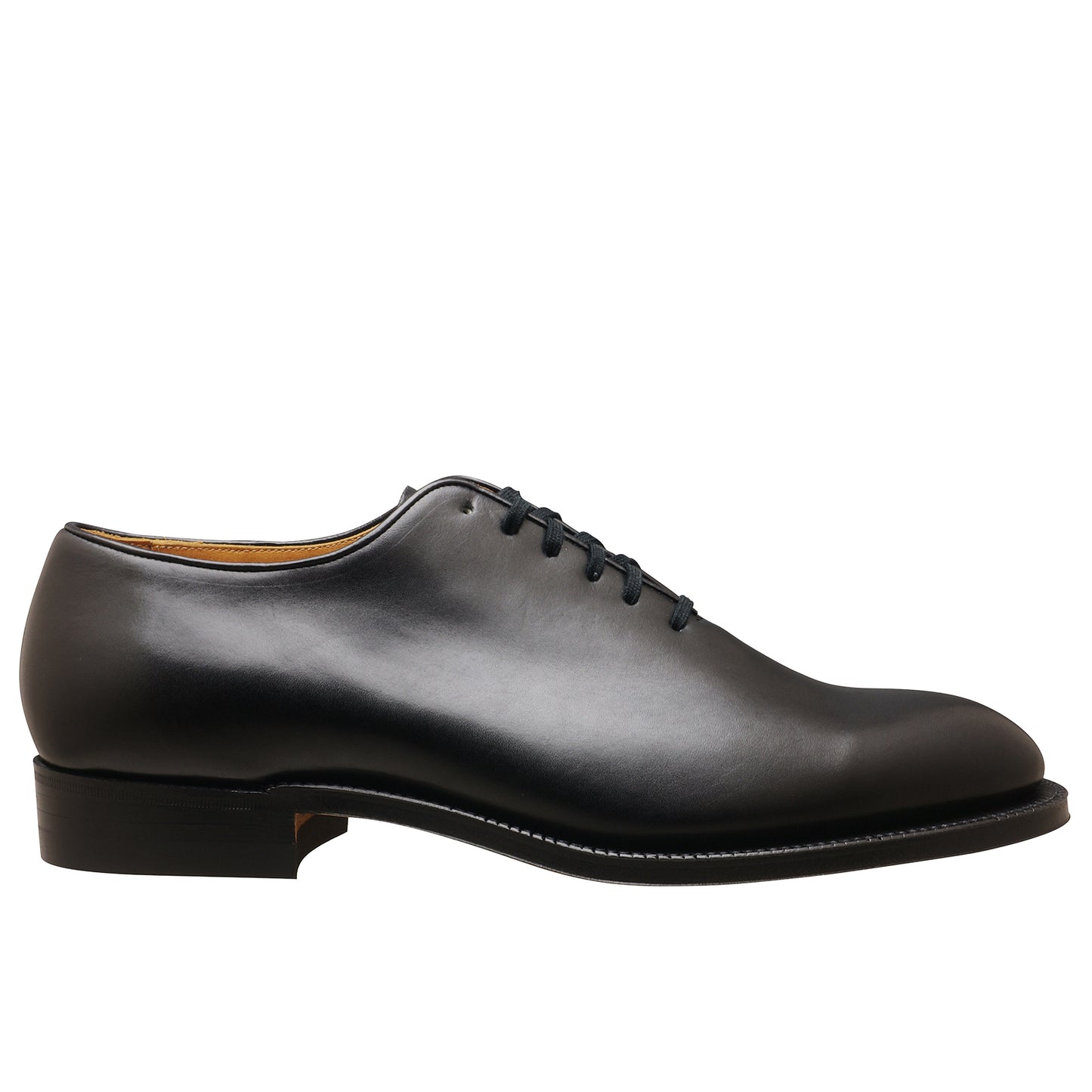 32351 / Wholecut Oxford Black Calf