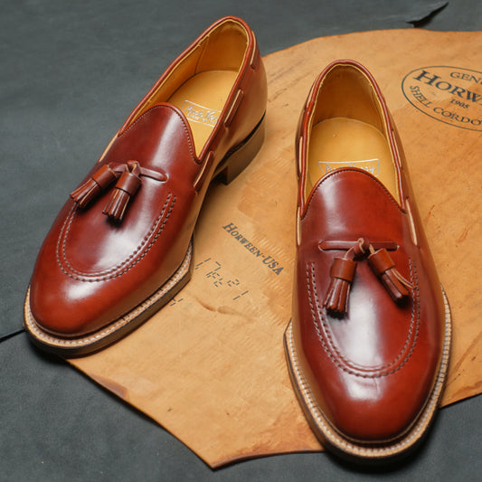 Horween Shell Cordovan 311x3 / Tassel Loafer