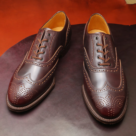 Horween Shell Cordovan 312x3 / Wingtip Oxford