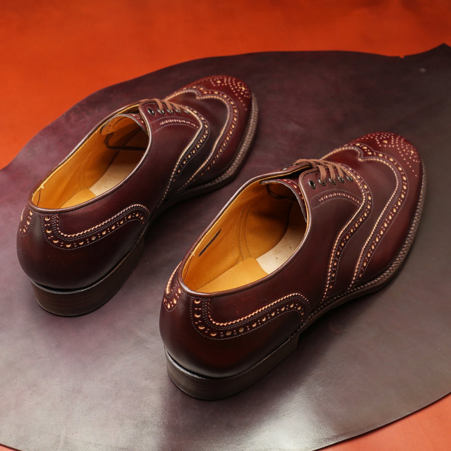 Horween Shell Cordovan 312x3 / Wingtip Oxford