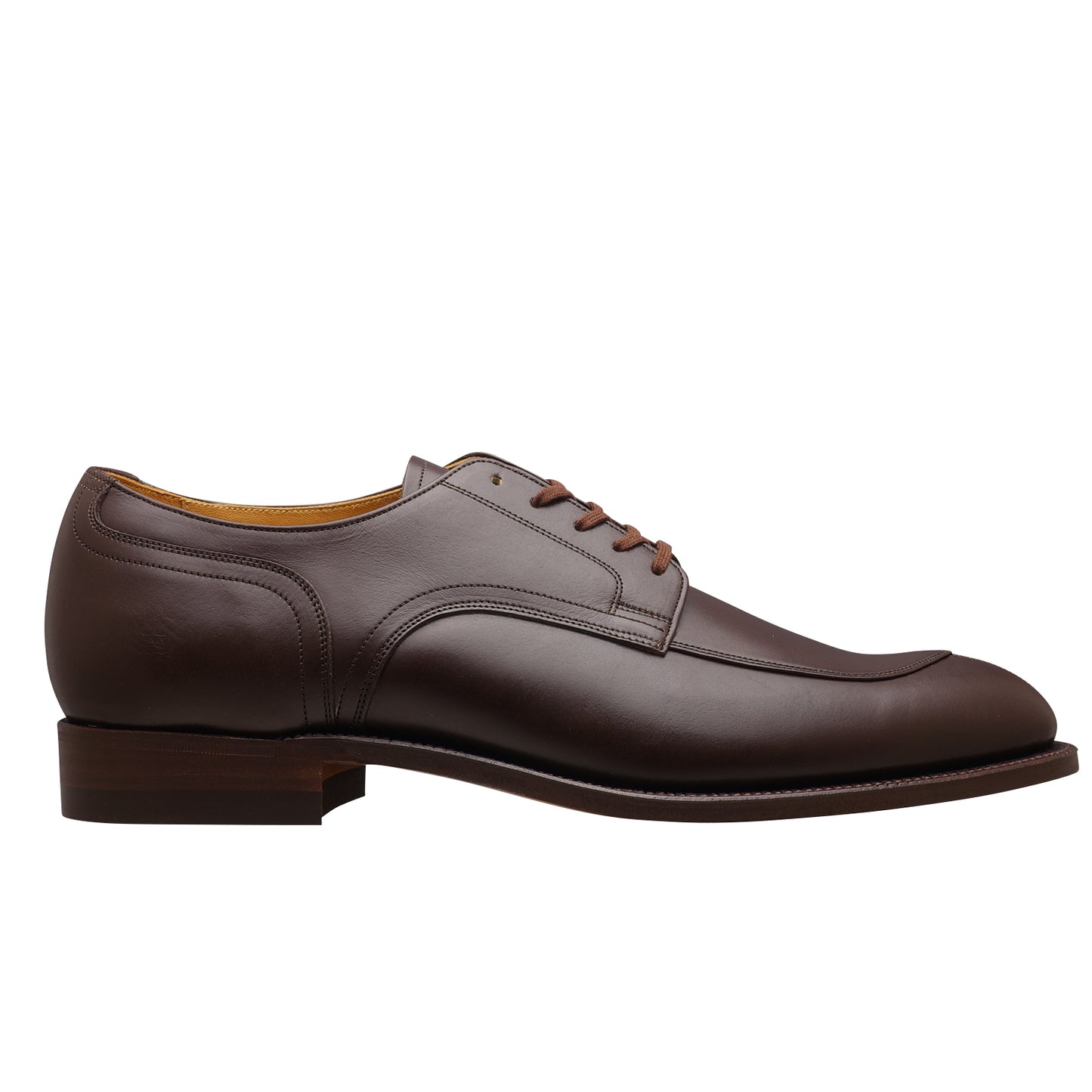 31421 / Algonquin Split Toe Blucher Oxford Brown Calf