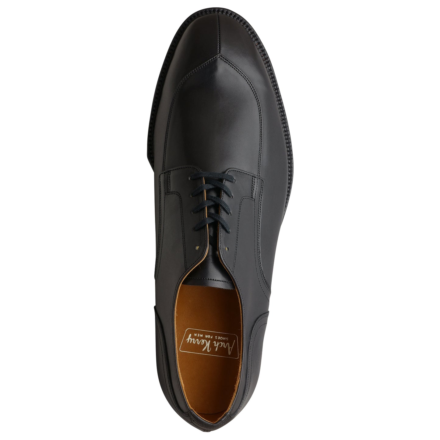 31451 / Algonquin Split Toe Blucher Oxford Black Calf