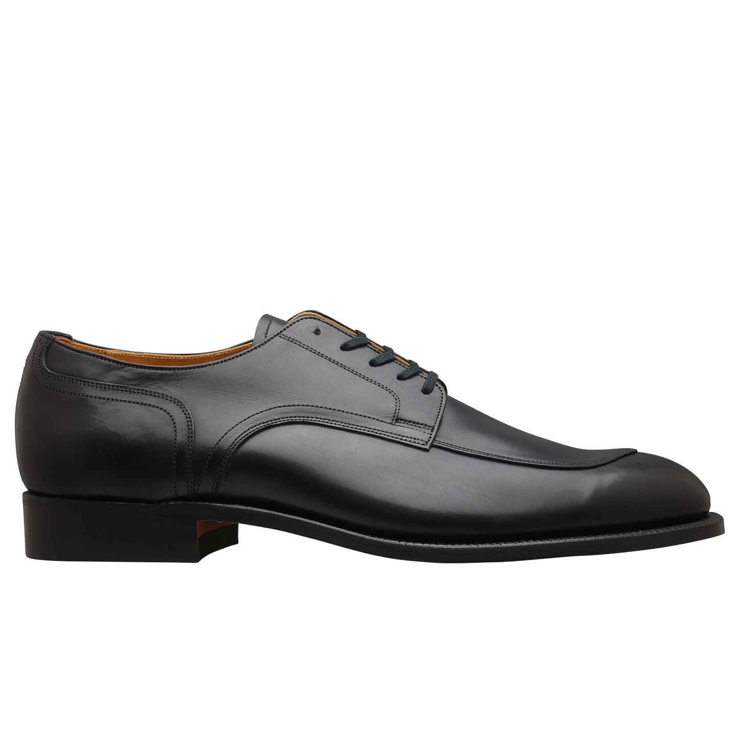 31451 / Algonquin Split Toe Blucher Oxford Black Calf