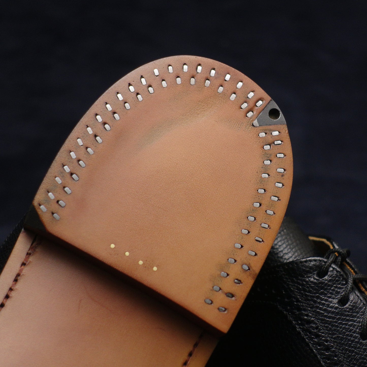 22354 Long Wing Black Cashmere Calf