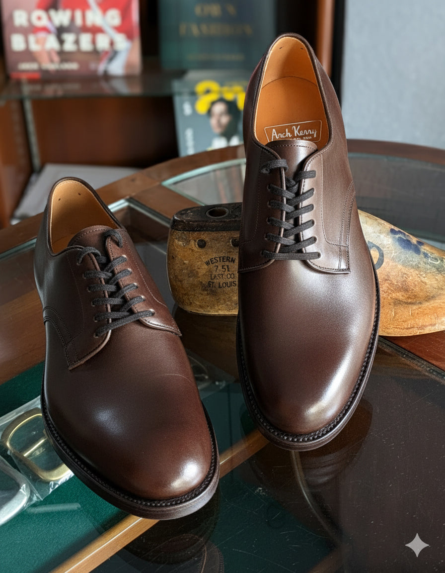 【予約受付中/2025年12月中旬お渡し】【PRE ORDER】 24721 / Navy Last Service Shoes