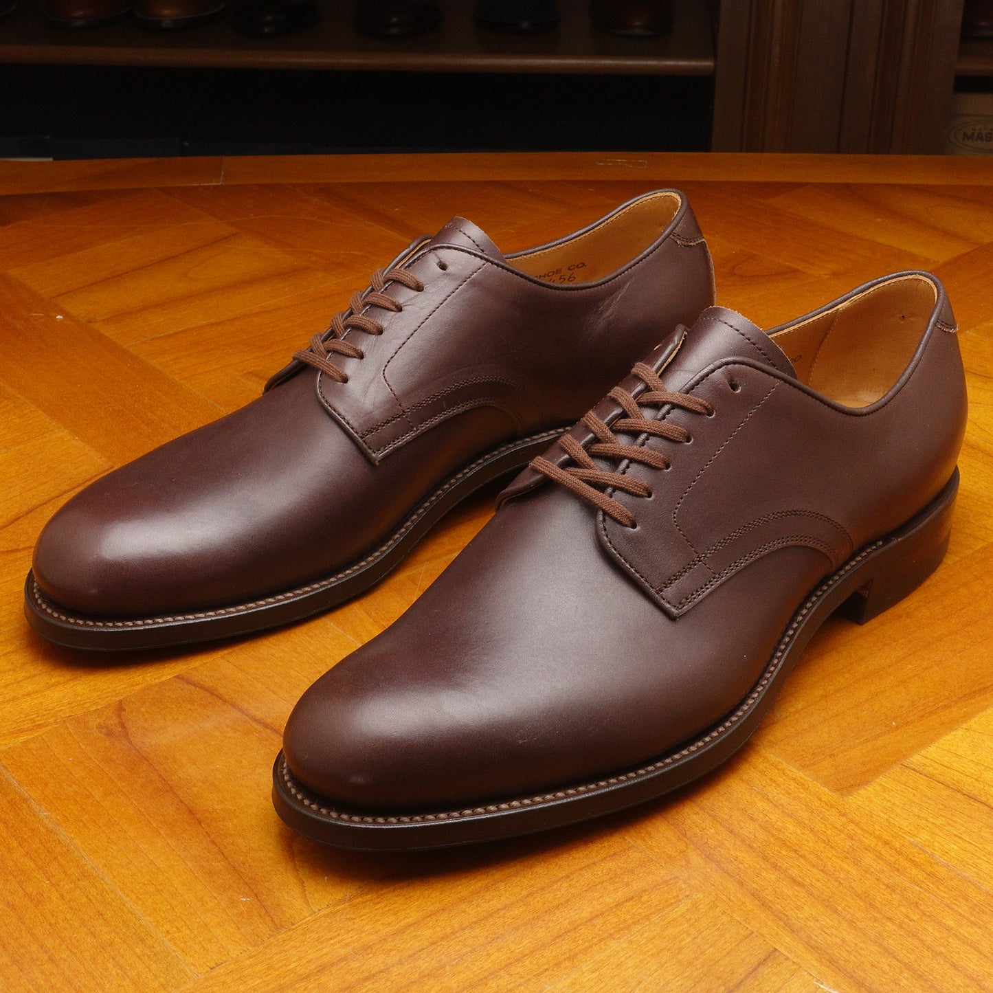 24721 / Navy Last Service Shoes Brown