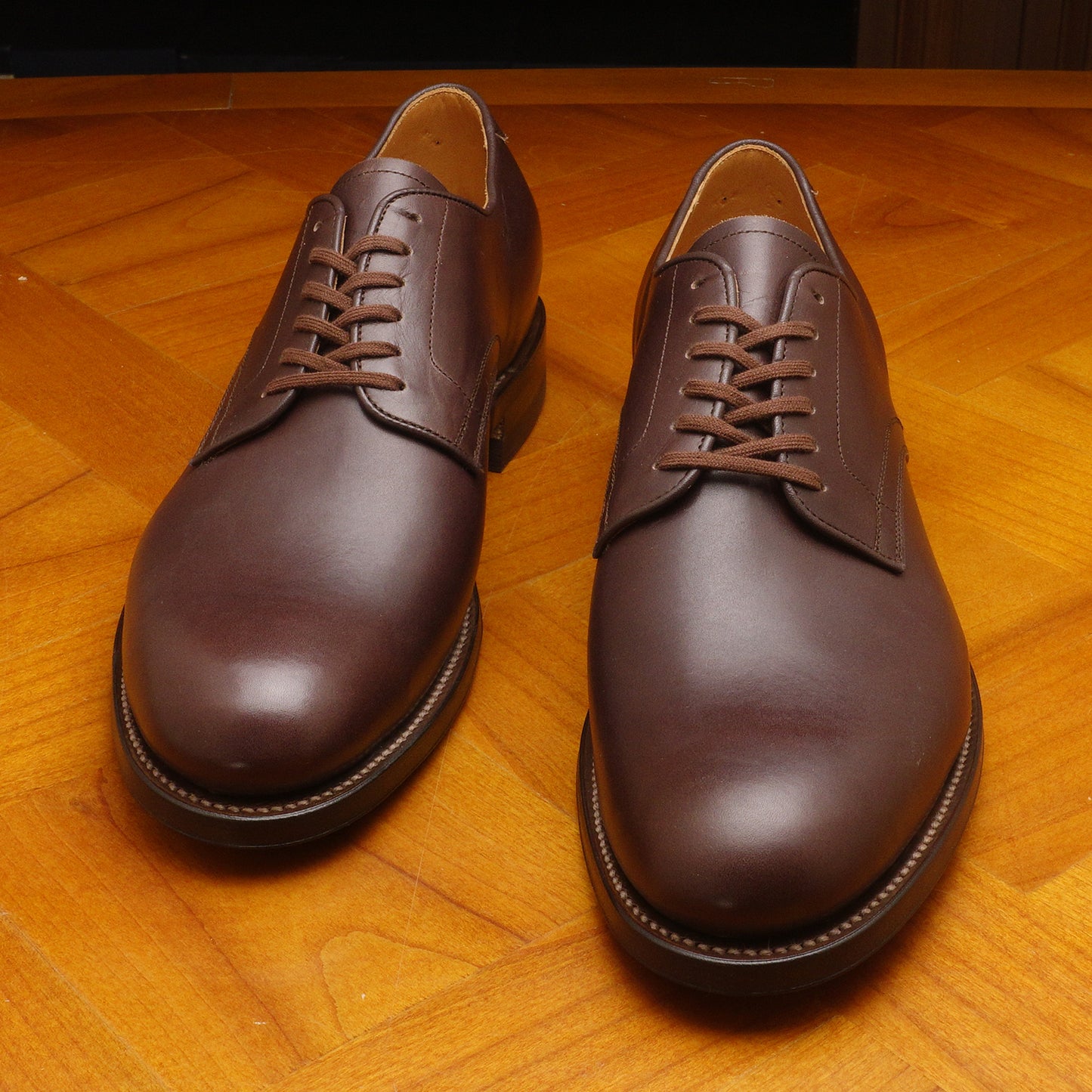 24721 / Navy Last Service Shoes Brown