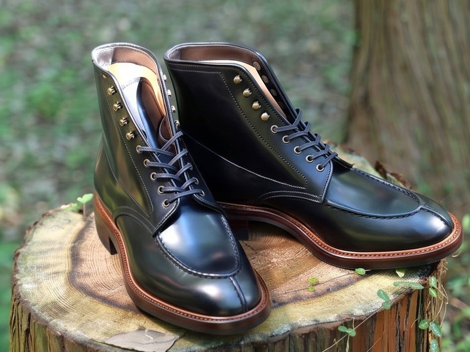 UNIQUEON "Stylish Tanker Boot"